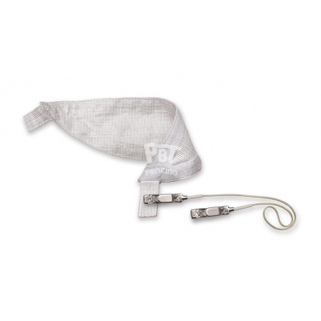 Bavette électrique de remplacement pour masque échangeable fleuret et épée FIE - PBT